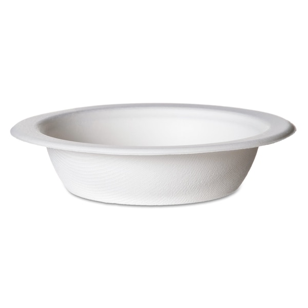 Eco-Products Renewable and Compostable Sugarcane Bowls, 16 oz, Natural White, PK1000, 1000PK - EP-BL16