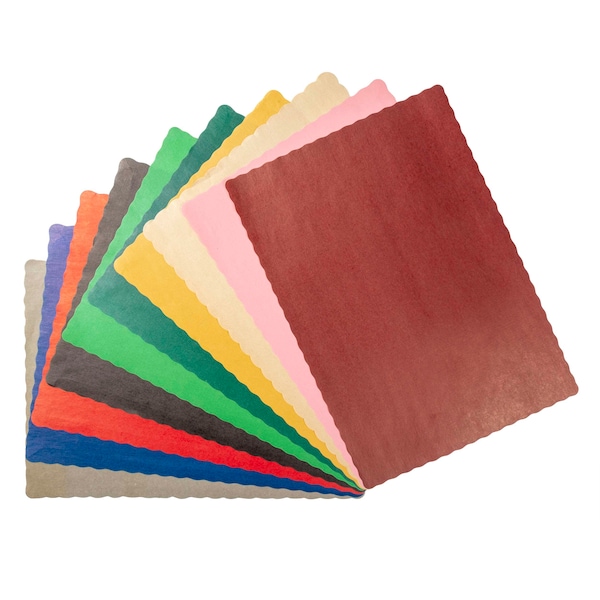 Amercareroyal Royal 9.25"x13.25" Burgundy Placemat, PK1000 - SPM914N