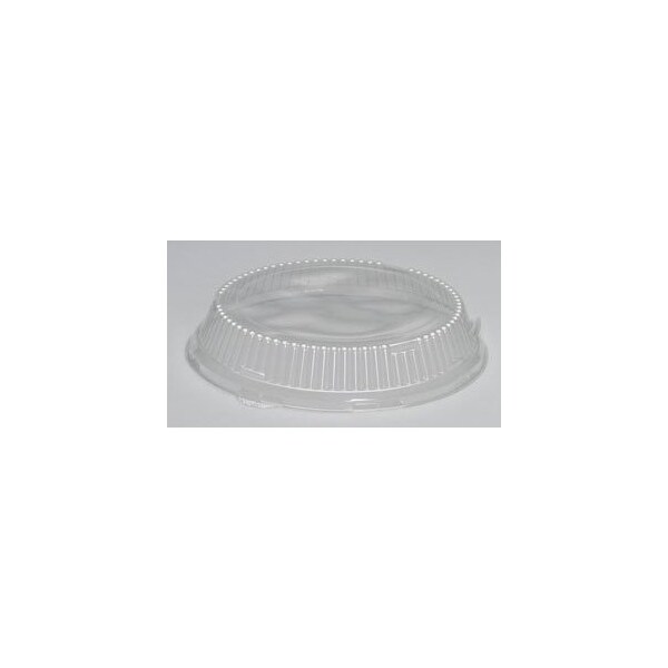 Genpak Lid for 10.25 in. Plate Clear 50/per PK, 5PK - 94010