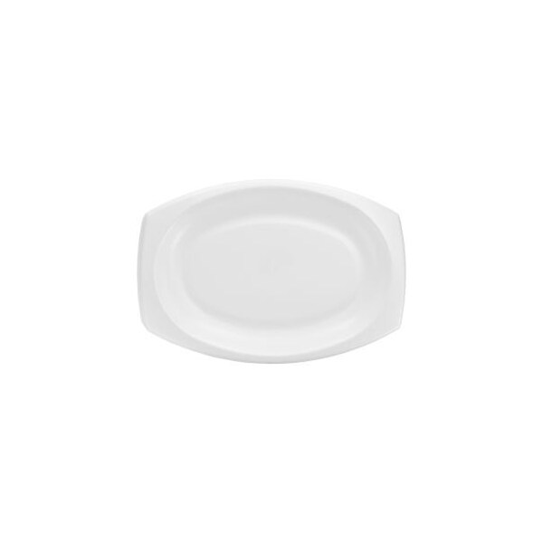 Dart 11PRWQRS Quiet Classic Laminated Platter 11 in. White, 5PK - 11PRWQ