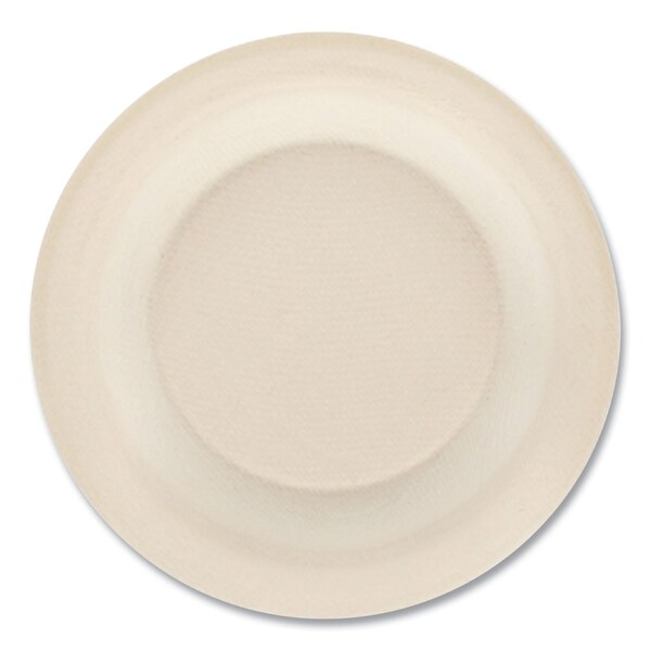 Boardwalk Bagasse PFAS-Free Dinnerware, Round Bowl, 12 oz, Natural, 1000PK - BL-12BW-NPFA