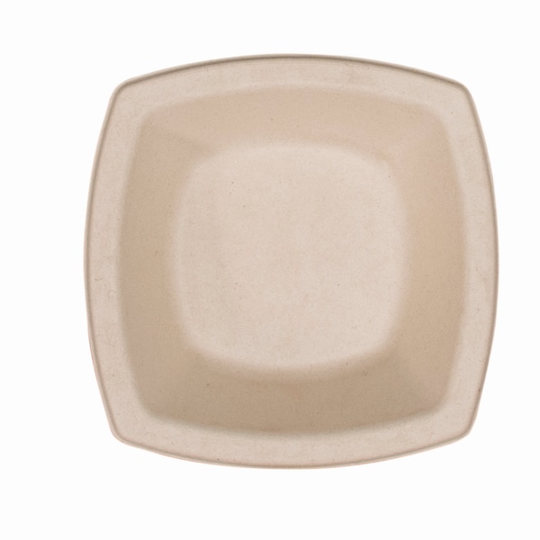 Dart Compostable Fiber Dinnerware, ProPlanet Seal, Bowl, 12 oz, Tan, 125PK - 12BSC1PF