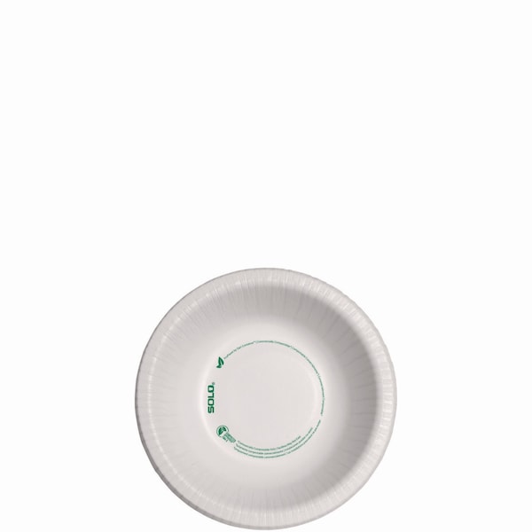 Solo Compostable Paper Dinnerware, ProPlanet Seal, Bowl, 12 oz, White, 1000PK - HB12-PLANET