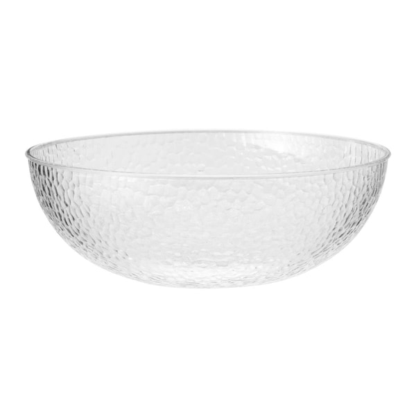 Omg 160 oz Clear Pebble Plastic Bowls, 12PK - OM3520735