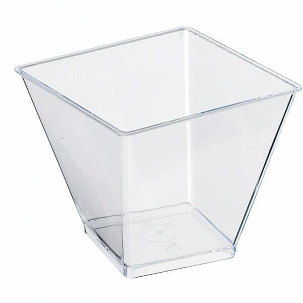 Omg Zeno10 Square Dish, 2.24 In. H, 600PK - OM1609402