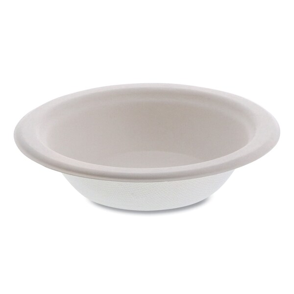 Pactiv Evergreen EarthChoice PFAS Free Compostable Dinnerware, Bowl, 12 oz, Natural, 1000PK - MC50012PFREE