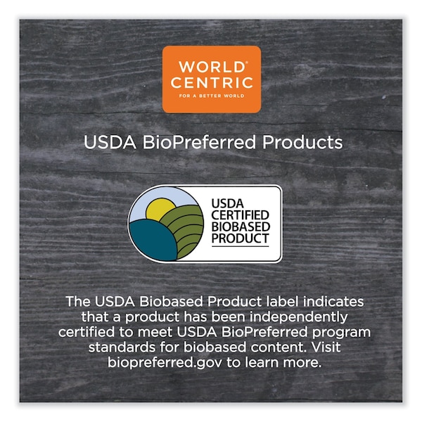 World Centric Fiber Bowls, 6 oz, 3.5 x 3.5 x 2, Natural, Paper, 1000PK - BO-SC-U6-LFP