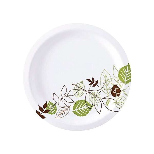 Bsc Preferred Dixie Paper Plates - 10 1/4'' Heavyweight, White, 500PK - BUY00038816