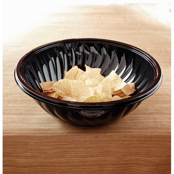 Prepserve Bowl Prepserve 160 oz. Black, PK25 - EMI-PTB160-12B