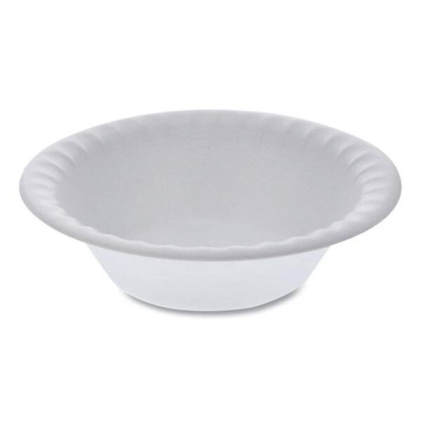 Pactiv 12 oz Unlaminated Foam Dinnerware Bowl, White - PCTYTH100120000