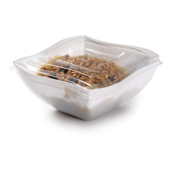 Fineline Settings Clear 16 Oz. Serving Bowl Lid - 116-L