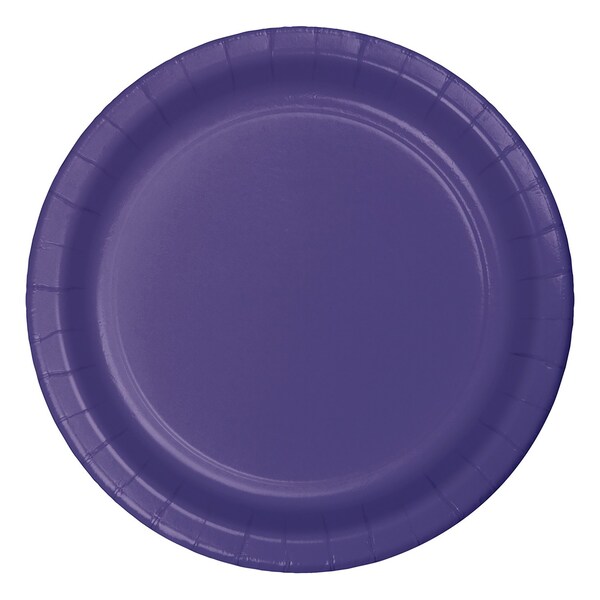 Touch Of Color 9" Purple Paper Plates 240 PK - 47115B