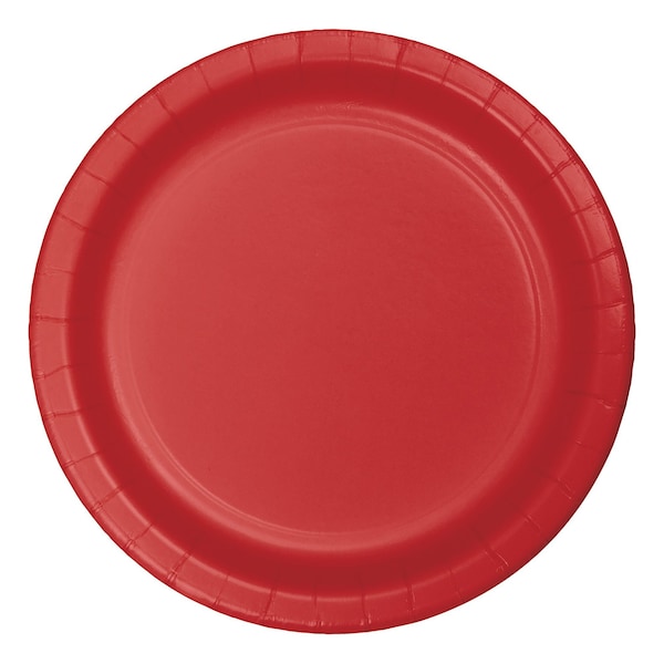 Touch Of Color 7" Classic Red Dessert Plates 240 PK - 791031B