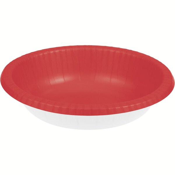 Touch Of Color Classic Red Paper Bowls, 20oz, 200PK - 173548