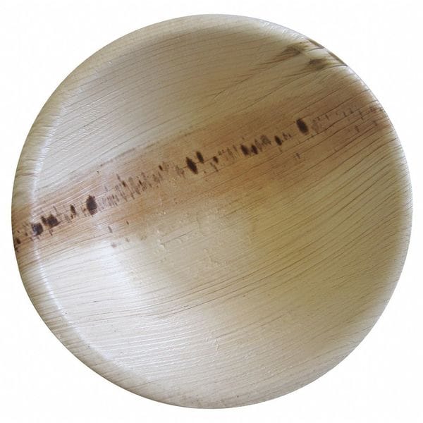 Bamblu Bowl, Round, 6 fl oz, Areca Palm Leaf, PK100 - LCB-05-CS