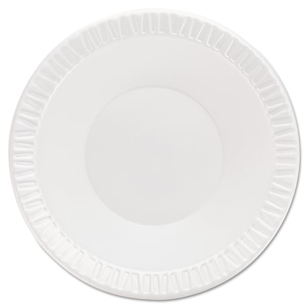 Dart Quiet Classic Laminated Foam Dinnerware Bowls, 10-12 Oz, White, PK1000 - 12BWWQ