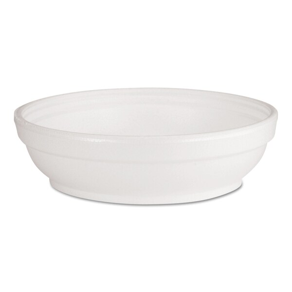 Dart Insulated Foam Bowls, 5 oz, White, PK1000 - 5B20