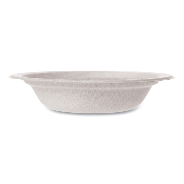 Vegware Molded Fiber Tableware, Bowl, 12 oz, White, PK1000 - WHBRG-12B