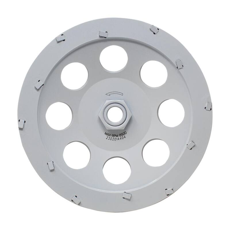 RIDGID 7 pulgadas Rueda de Taza de PCD - HD-PCDW70