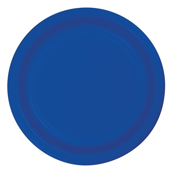 Touch Of Color 9" Cobalt Blue Paper Plates 240 PK - 473147B