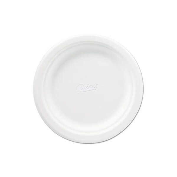 Huhtamaki Chinet, Classic Paper Plates, 6 3/4 Inches, White, Round, 125PK - 21226CT