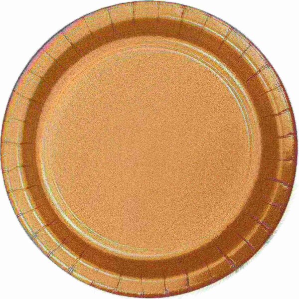 Touch Of Color 9" Glittering Gold Paper Plates 240 PK - 47103B