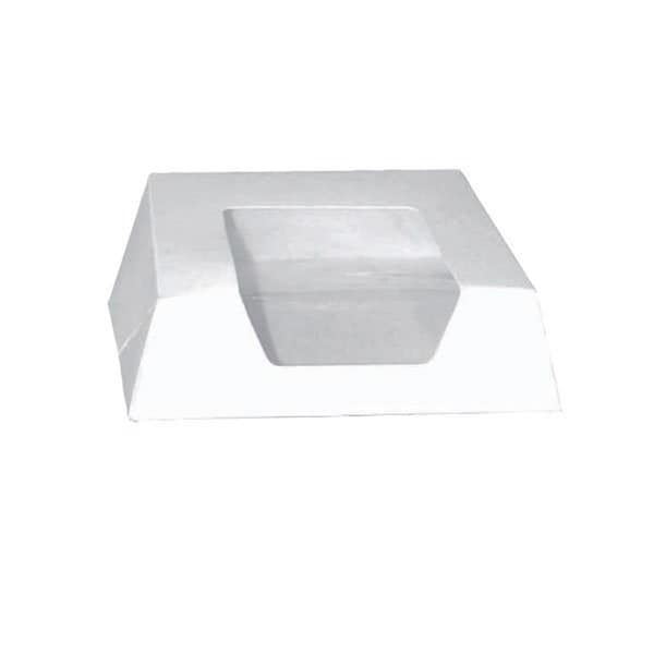 Packnwood White Pastry Window Box - 5-55 x 5-5 5 x 1-57 In., 180PK - 209PAT140