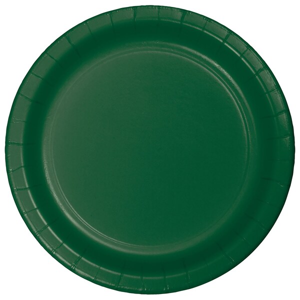 Touch Of Color Hunter Green Banquet Plates, 10", 240PK - 503124B
