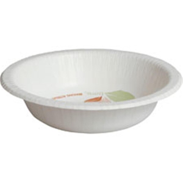 Tistheseason 12 oz Eco-Forward Heavy Weight Paper Bowls - White - TI1914389