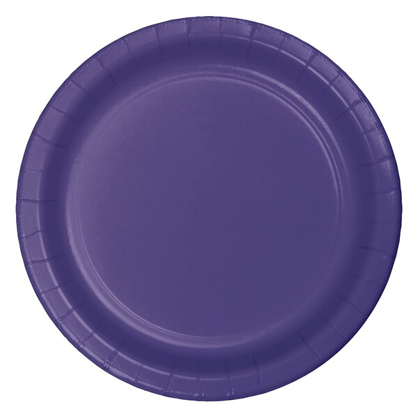 Touch Of Color 7" Purple Dessert Plates 240 PK - 79115B