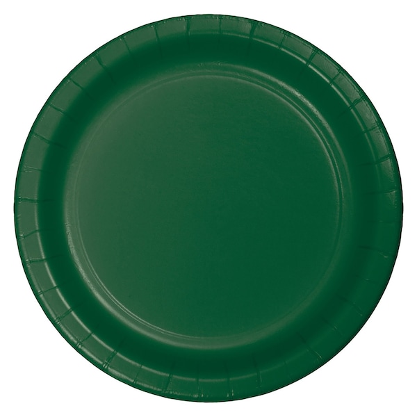 Touch Of Color 7" Hunter Green Dessert Plates 240 PK - 793124B