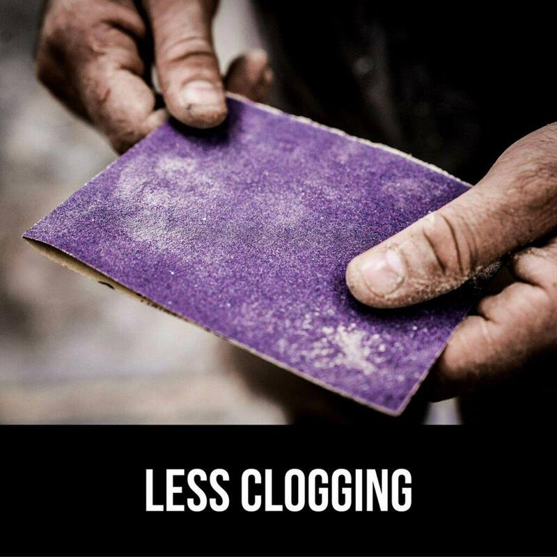 Hoja de lijado de grano 120 de 9 pulgadas x 11 pulgadas de precisión Pro Grade de 3M con respaldo antideslizante para lijado más rápido (paquete de 10) - SHR120-PGP-10T