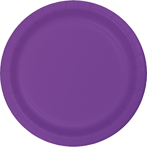 Touch Of Color 9" Amethyst Purple Paper Plates 240 PK - 318927
