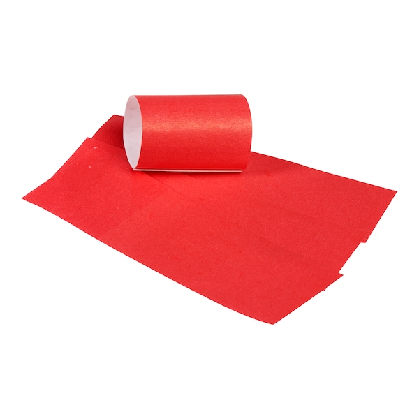 Lapaco Lapaco 1.5'' By 4.25'' Red Napkin Band, PK2000 - 320-009