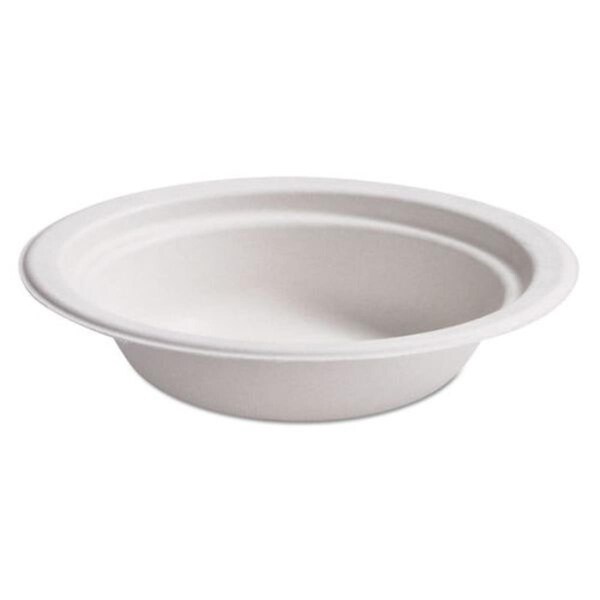 House Of Doolittle 12 oz Paper Pro Round Bowls, Beige, 8PK - HUH25780