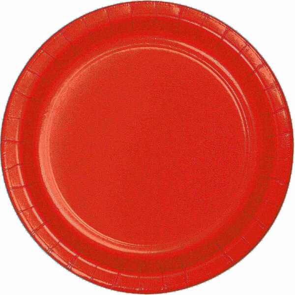 Touch Of Color 9" Classic Red Paper Plates 240 PK - 471031B