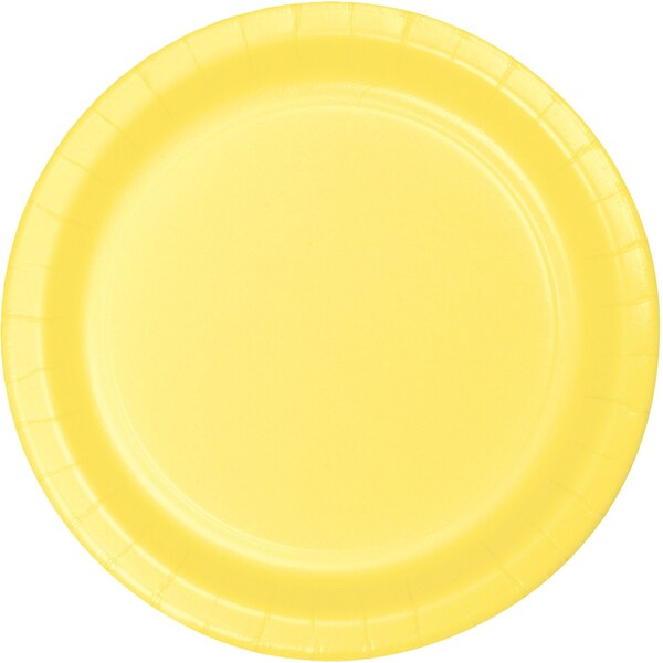 Touch Of Color 7" Mimosa Yellow Dessert Plates 240 PK - 79102B