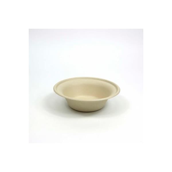 Total Papers Total Papers Microwavable Safe Bowl, Single Use, 11.5 oz., Wheat Stalk Fiber, 1000 pcs. - WS-L003