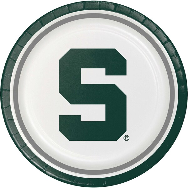 Ncaa 9" Michigan State University Paper Plates PK96, 96PK - 424716