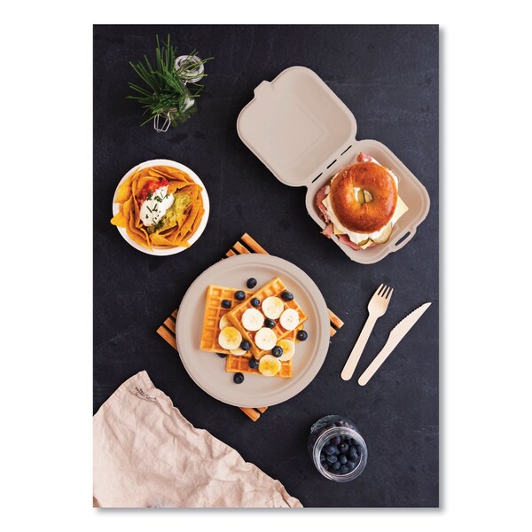 Vegware Nourish Molded Fiber Tableware, Bowl, 12 oz, White, PK1000 - WH-12B