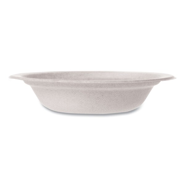 Vegware Nourish Molded Fiber Tableware, Bowl, 12 oz, White, PK1000 - WH-12B