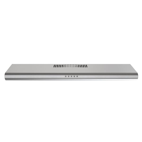 Streamline 30 in. Moncalieri Ductless Undermount 80 CFM Range Hood in Brushed Stainless Steel - T-3367-1-DL