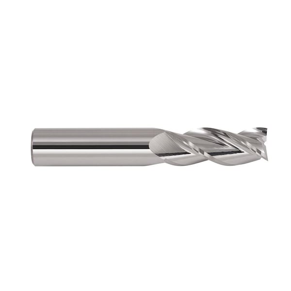 Garr Tool Square End Mill, Center Cutting High Performance, Series: A3, 3/16 in Diameter Cutter - 7004