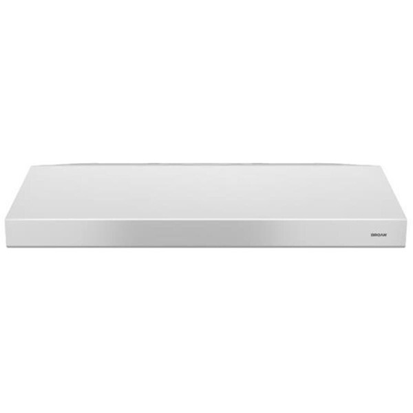 Broan-Nutone 30 in. Glacier Series Under Cabinet Convertible Hood, White - BR570703