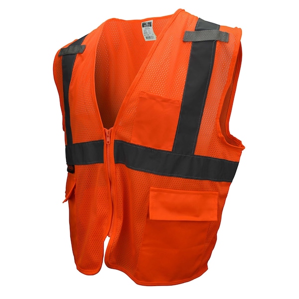 Radians Radians SV27 Multipurpose Surveyor Type R Class 2 Safety Vest, Size: M - SV27-2ZOM-M