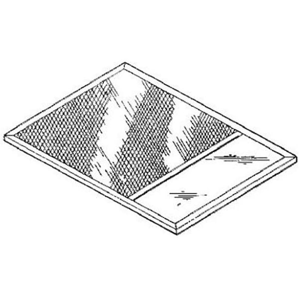 Broan-Nutone Broan-Nutone BP57 Aluminum Range Hood Filter - Light Lens - 211766