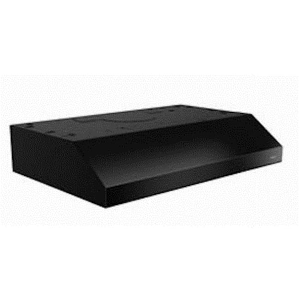 Broan-Nutone Broan-Nutone 235157 30 in. Glacier Convertible Under the Cabinet Range Hood - Black - 235157
