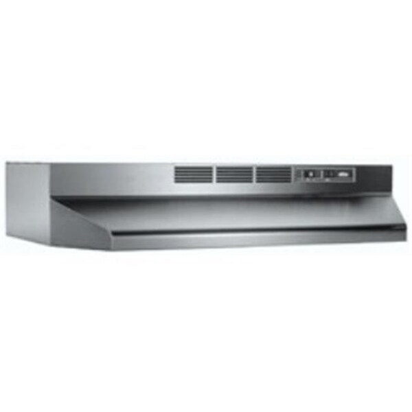 Broan-Nutone Broan 413004 30 Inch Non-Ducted Range Hood - Stainless Steel - 413004