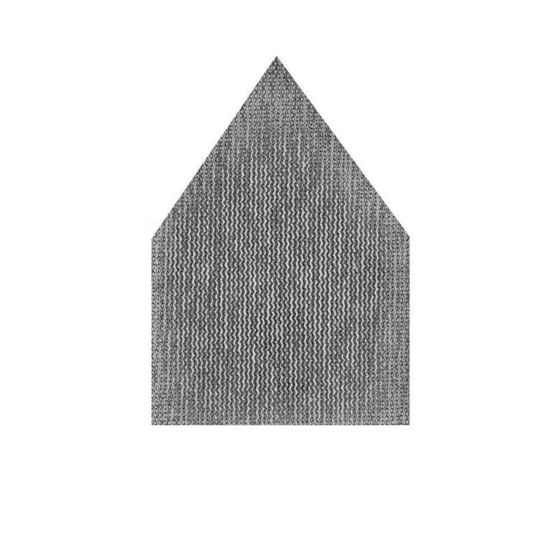 Hoja de lijado de malla de grano 120 de 3-3/4 pulgadas (paquete de 12) para lijadora orbital M12 FUEL Detail Sander - 48-80-5120 de Milwaukee.