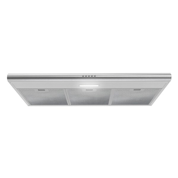 Streamline 36 in. Amendola Convertible Undermount 80 CFM Range Hood in Brushed Stainless Steel - T-10711-1-CL